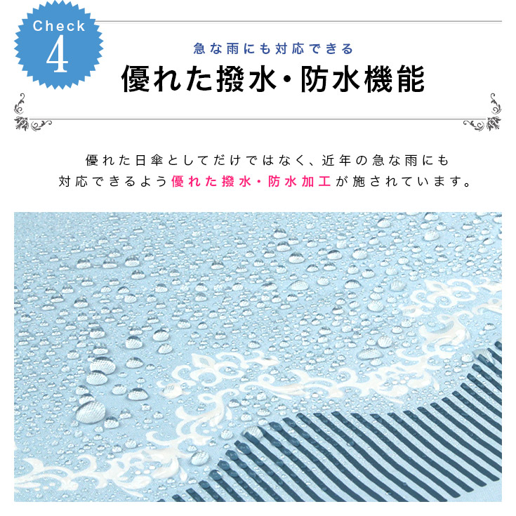 完全遮光折りたたみ日傘